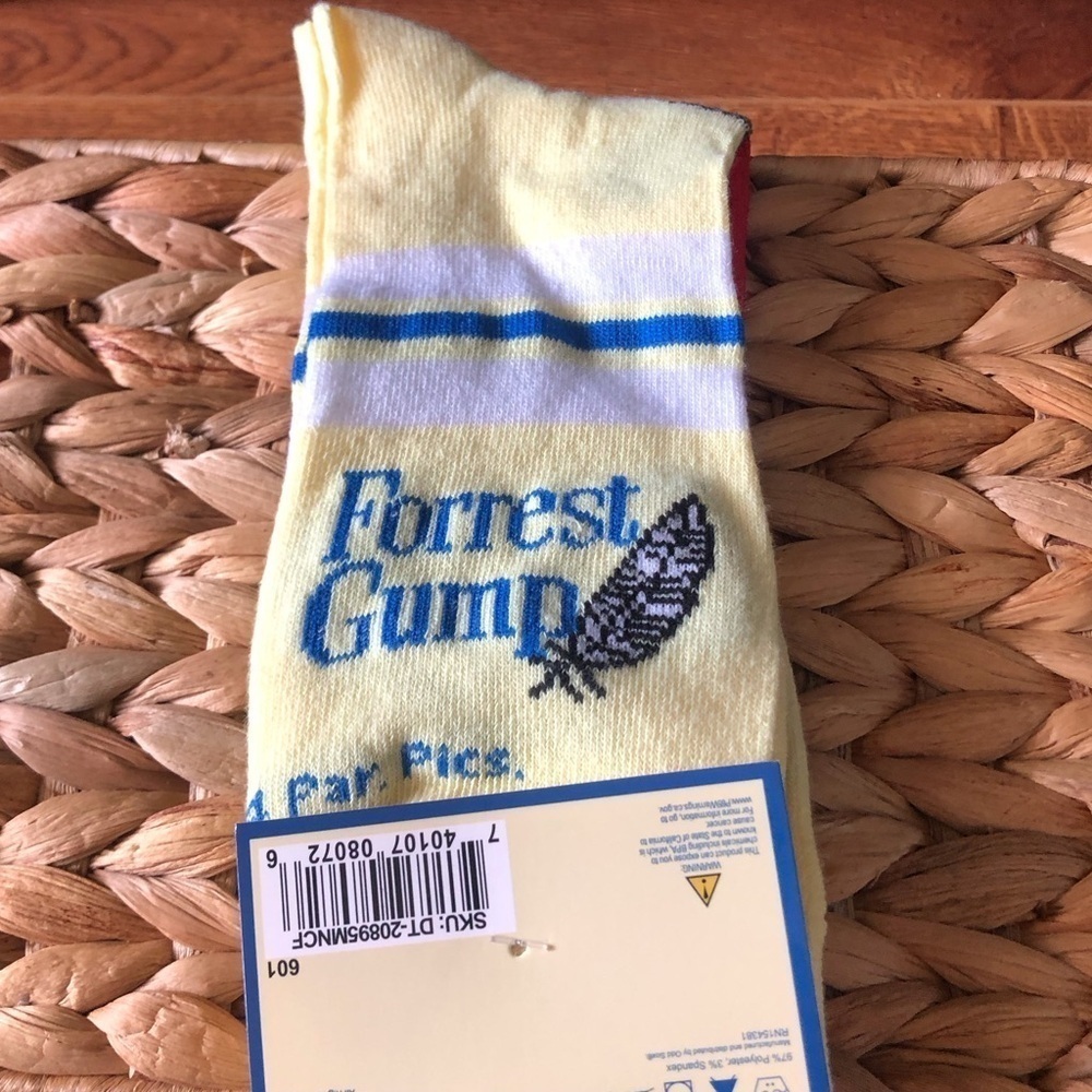 Forrest Gump Movie crew socks - Picture 2 of 2